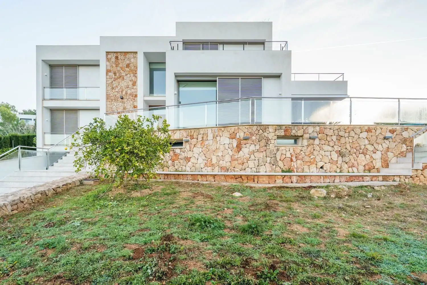 Vista exterior de Casa o chalet en venta en Calvià con Aire acondicionado, Jardín privado y Parquet