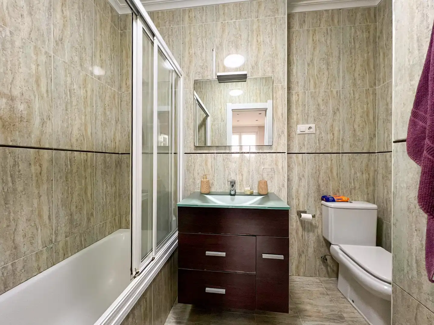 Bathroom of Flat for sale in Hazas de Cesto  with Heating and Terrace
