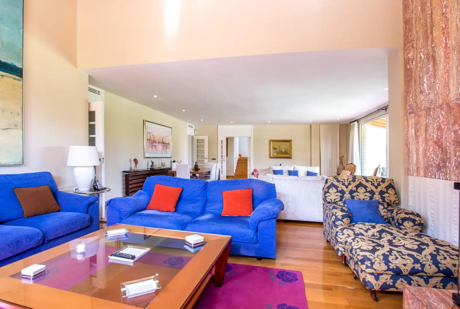 Sala d'estar de Casa o xalet en venda en Murcia amb Aire condicionat, Calefacció i Jardí privat