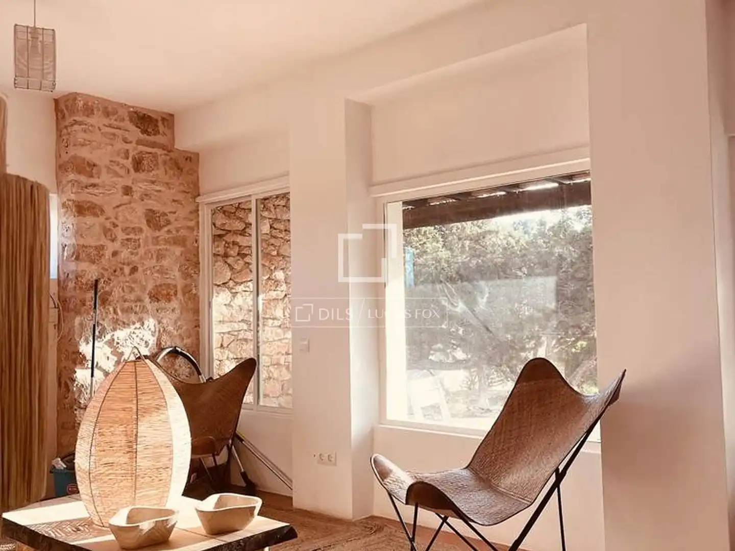 Vista exterior de Casa o xalet en venda en Formentera amb Aire condicionat, Jardí privat i Piscina