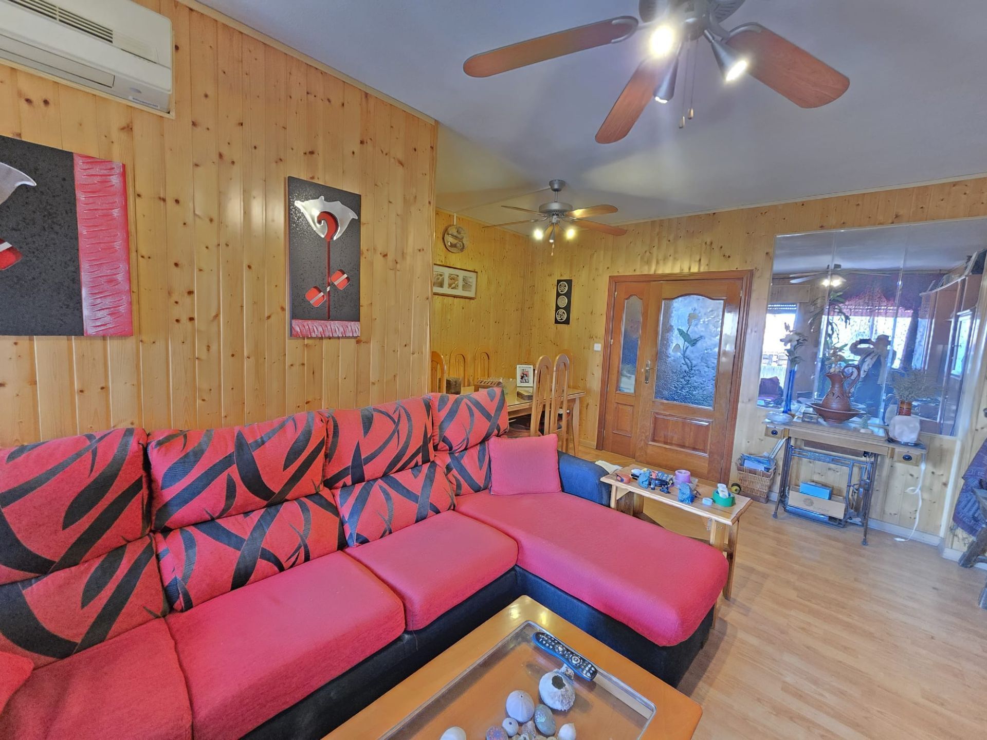 Sala de estar de Piso en venta en Torrejón de la Calzada con Calefacción, Terraza y Trastero