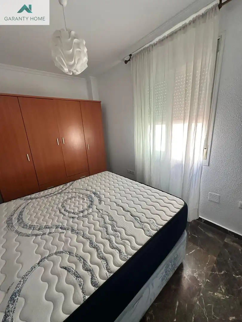 Bedroom of Flat for rent in Málaga  with Furnished and Balcony