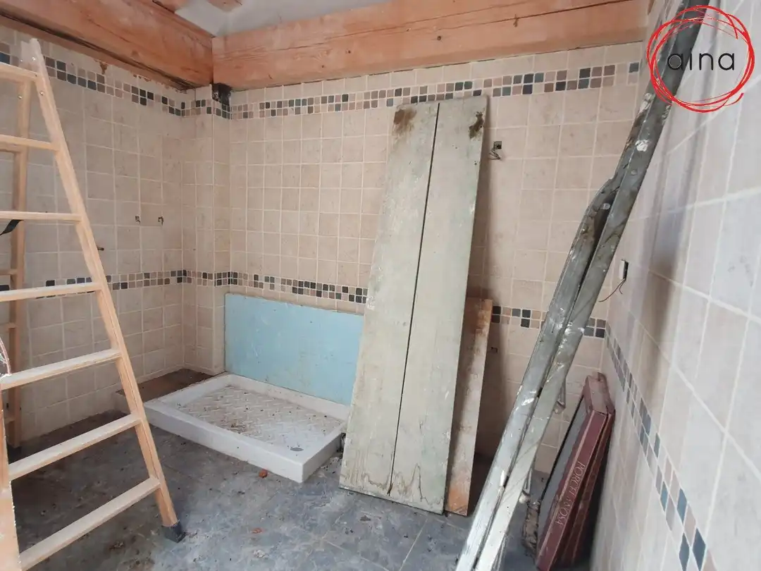 Baño de Casa o chalet en venta en Burgui / Burgi con Balcón