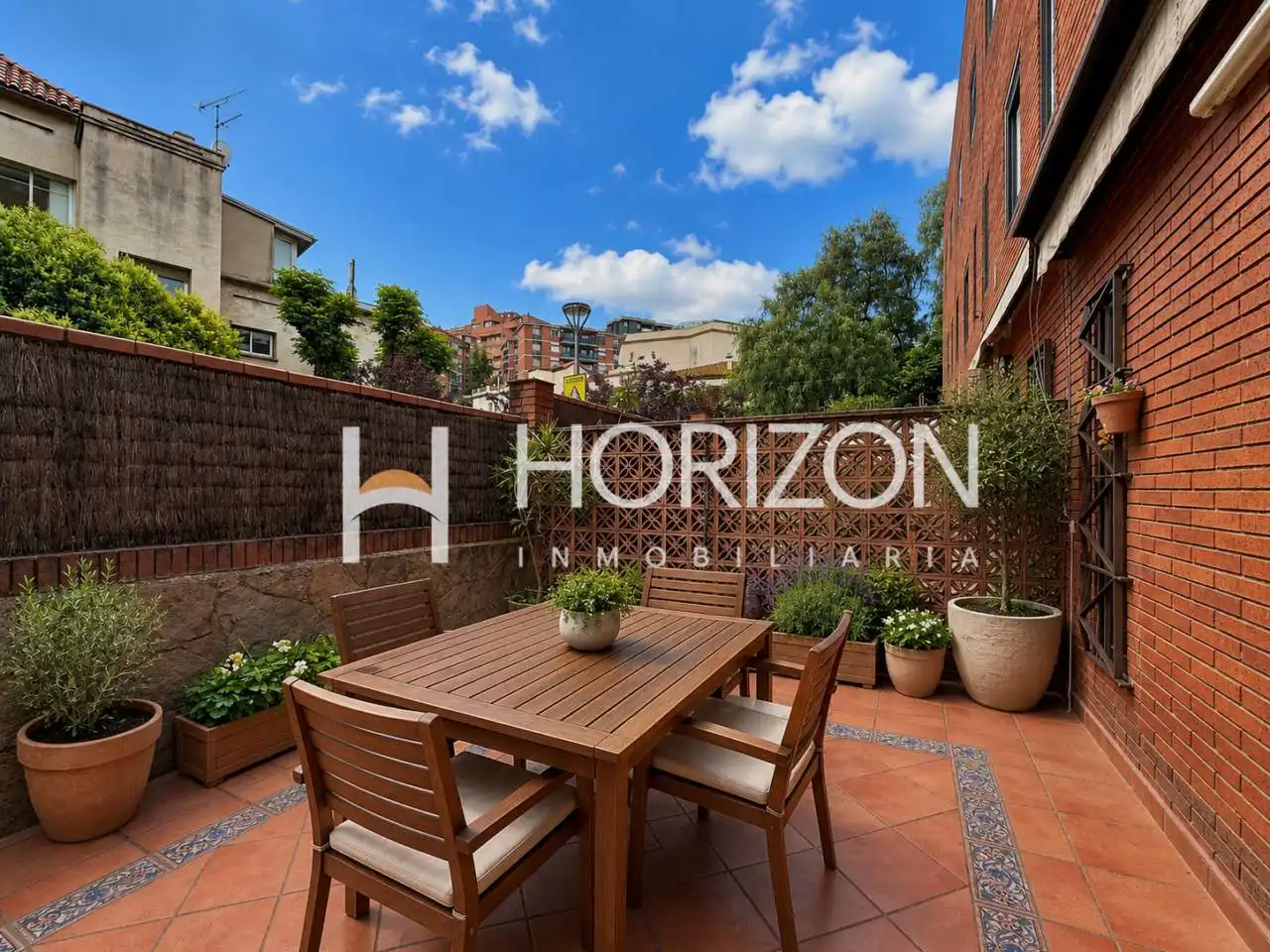 Terrace of Detached homes for sale in Barcelona  with Air Conditioner, Heating and Private garden