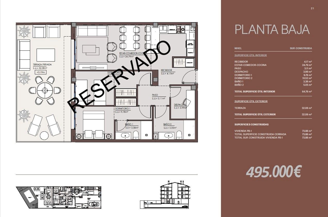 Planta baja for sale in Sant Joan Despí  with Air Conditioner, Heating and Parquet flooring