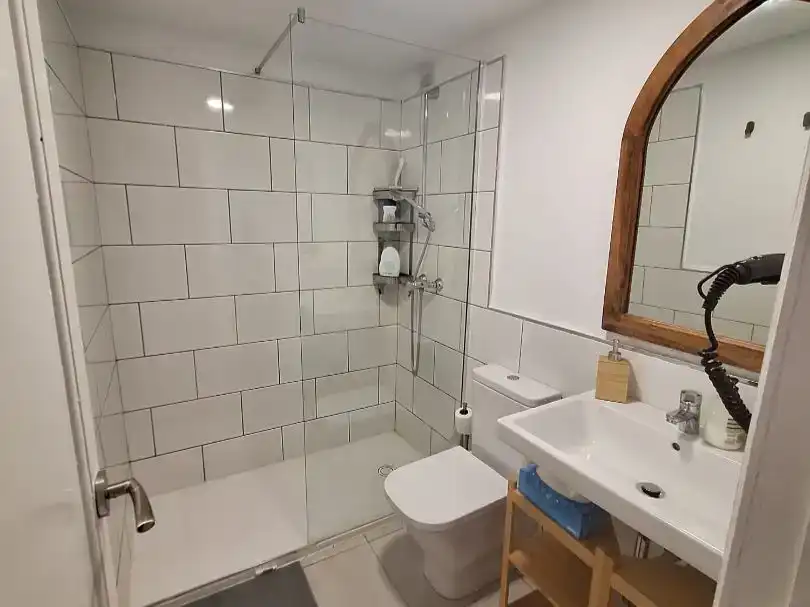 Bathroom of Flat for rent in La Oliva  with Swimming Pool and Furnished