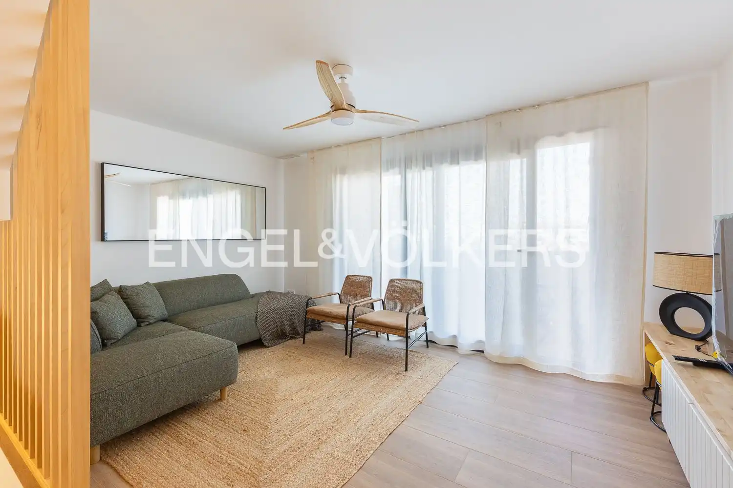 Sala d'estar de Casa o xalet de lloguer en Puçol amb Aire condicionat, Calefacció i Jardí privat