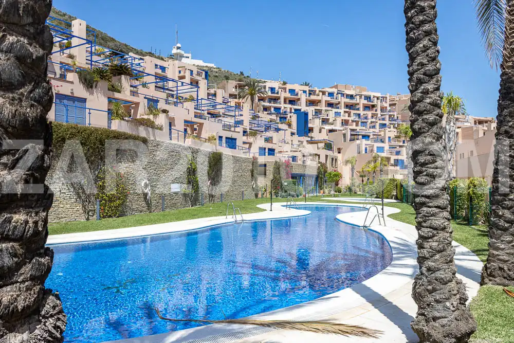 Vista exterior de Apartament en venda en Mojácar amb Aire condicionat, Terrassa i Traster