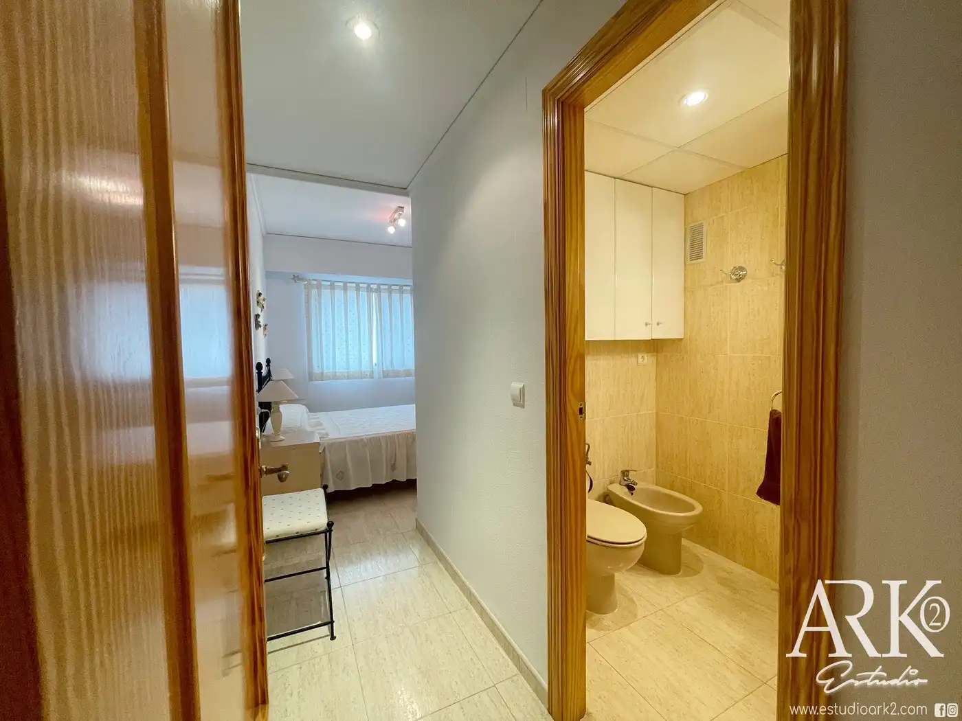 Habitación de Apartamento en venta en Piles con Aire acondicionado, Terraza y Trastero