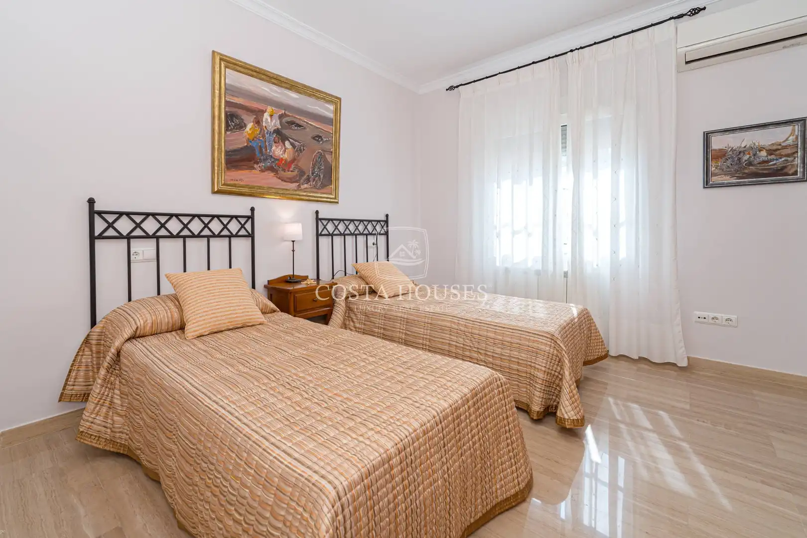 Bedroom of Houses for sale in Beniarbeig  with Air Conditioner, Heating and Private garden