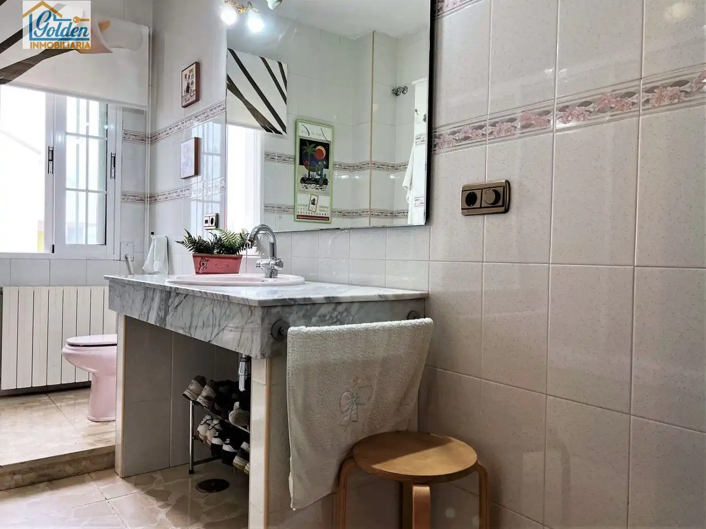 Bany de Casa o xalet en venda en Don Benito amb Aire condicionat, Jardí privat i Terrassa