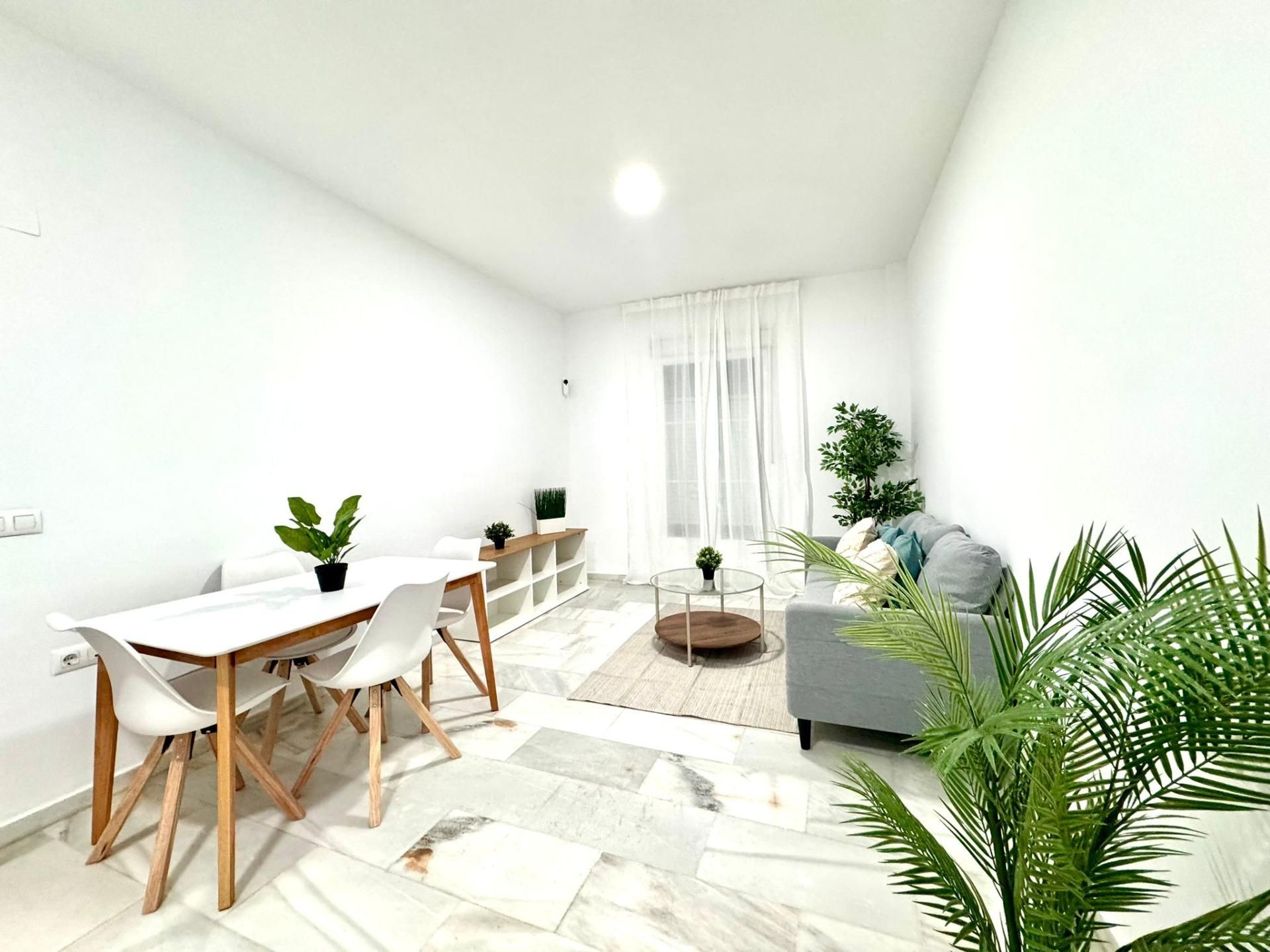 Living room of Flat for sale in Málaga Capital  with Terrace