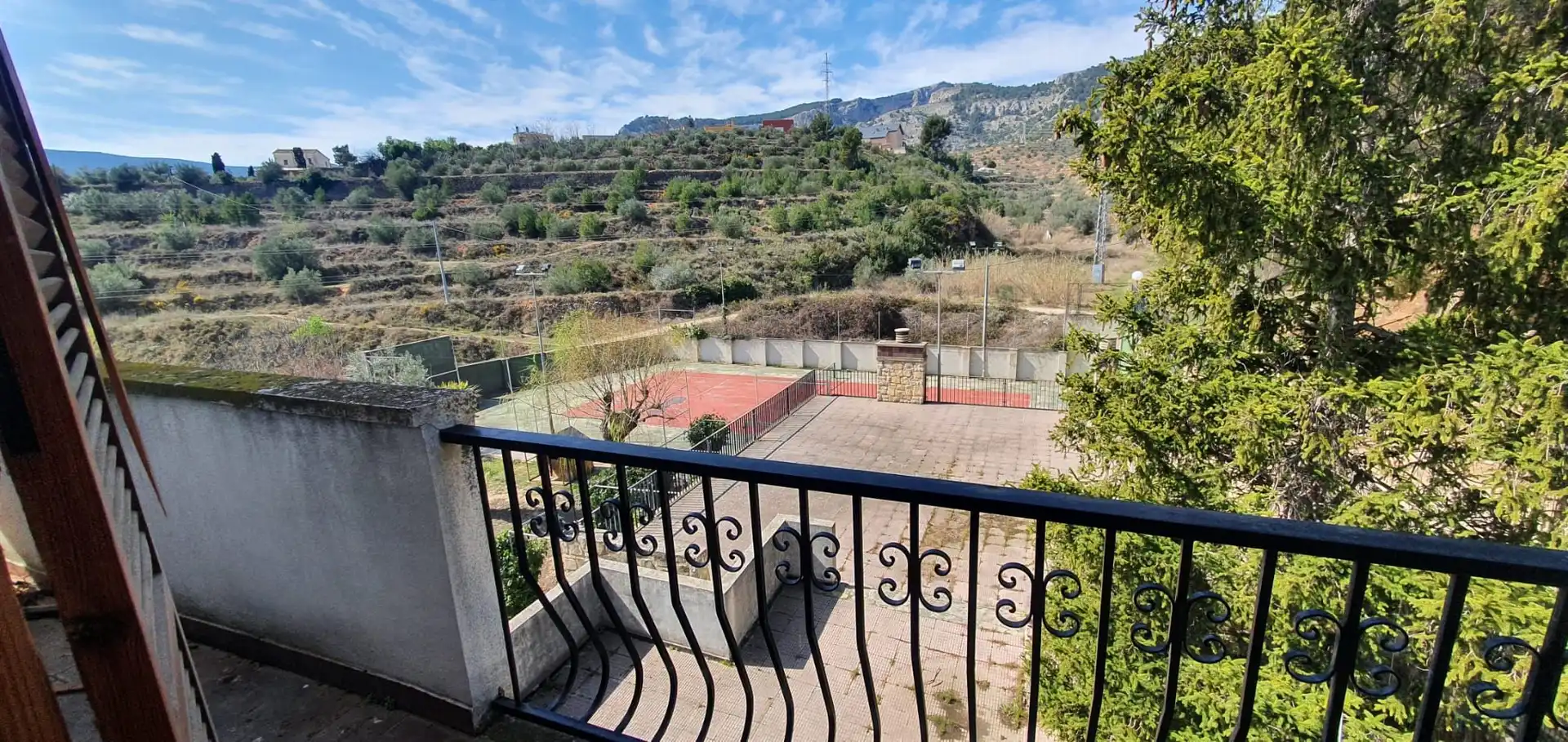 Garten von Wohnung zum Verkauf in Alcoy / Alcoi mit Privatgarten, Terrasse und Abstellraum