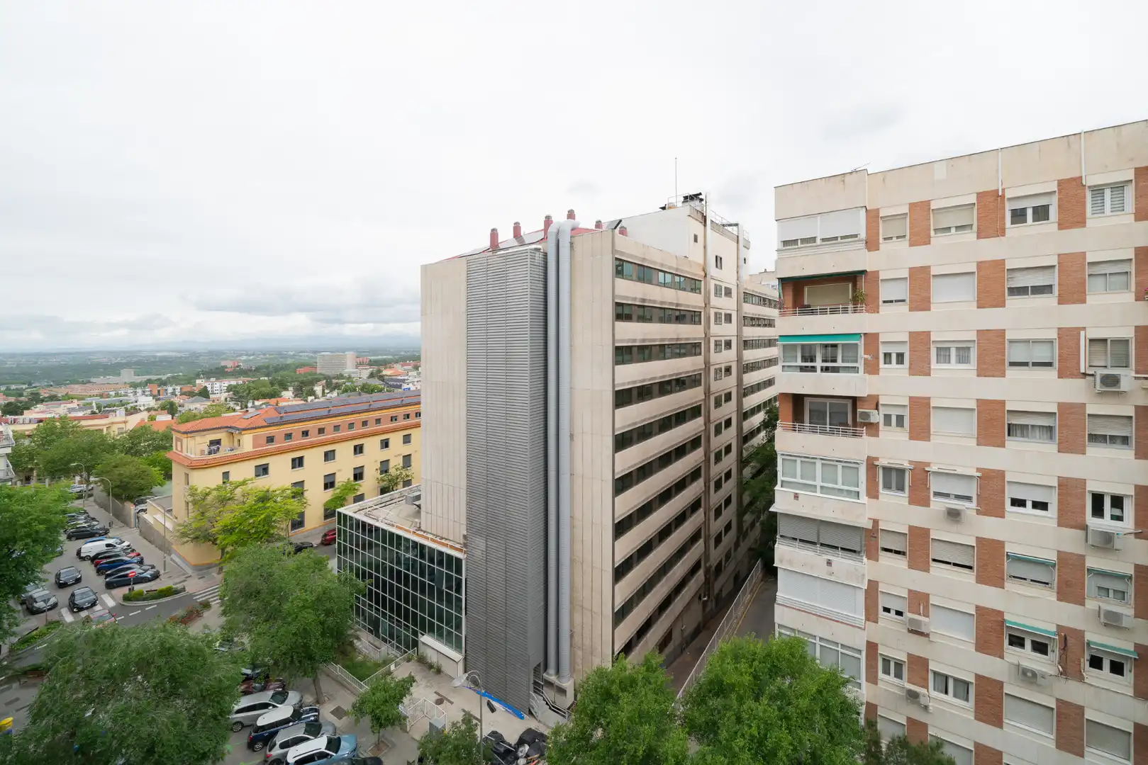 Außenansicht von Dachboden zur Miete in Madrid mit Klimaanlage, Heizung und Terrasse