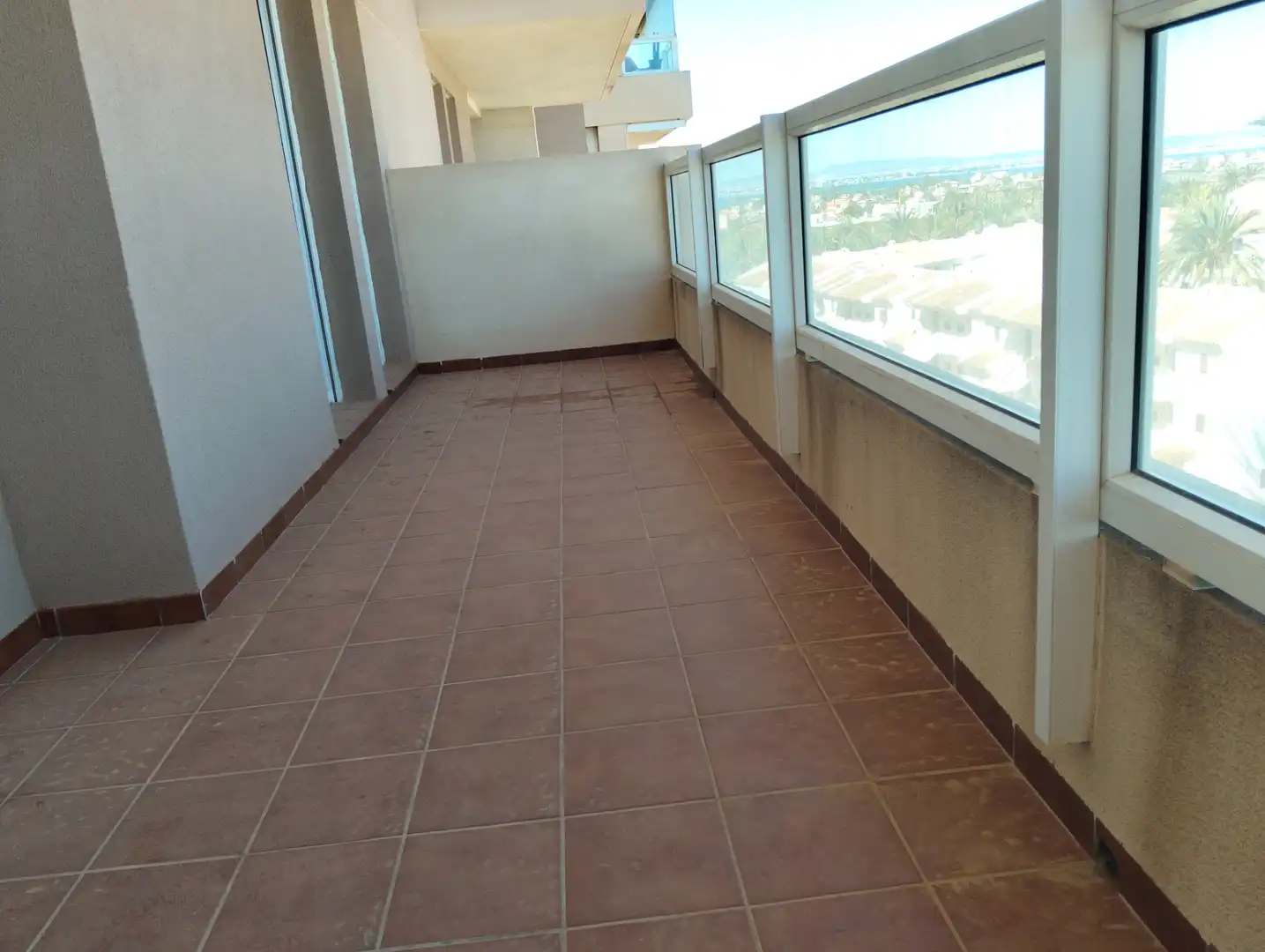 Balcony of Flat for sale in La Manga del Mar Menor  with Air Conditioner, Heating and Private garden