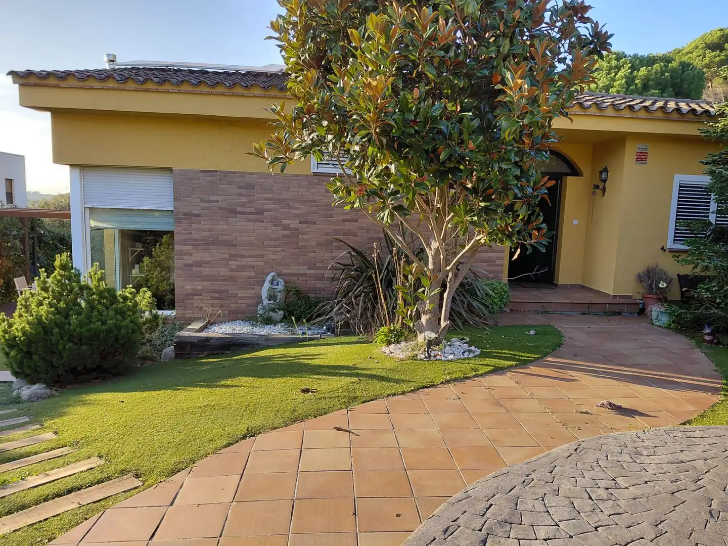 Garden of Houses for sale in Vilanova del Vallès  with Air Conditioner, Heating and Private garden