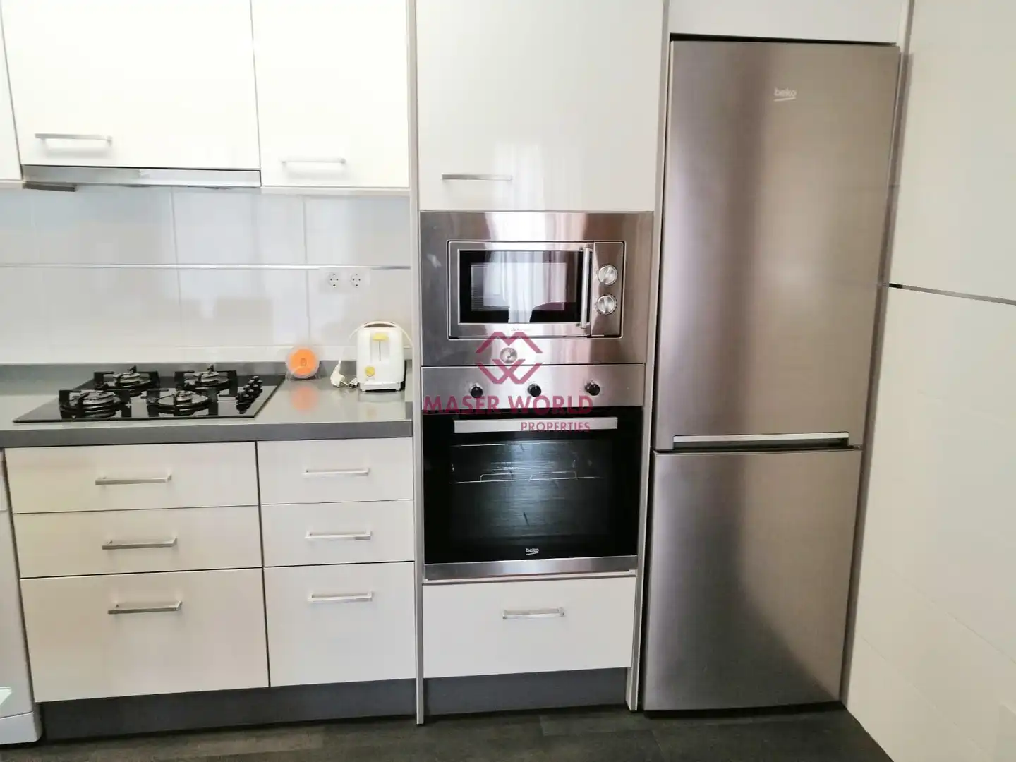 Kitchen of Apartments for sale in Mazarrón  with Air Conditioner, Heating and Terrace