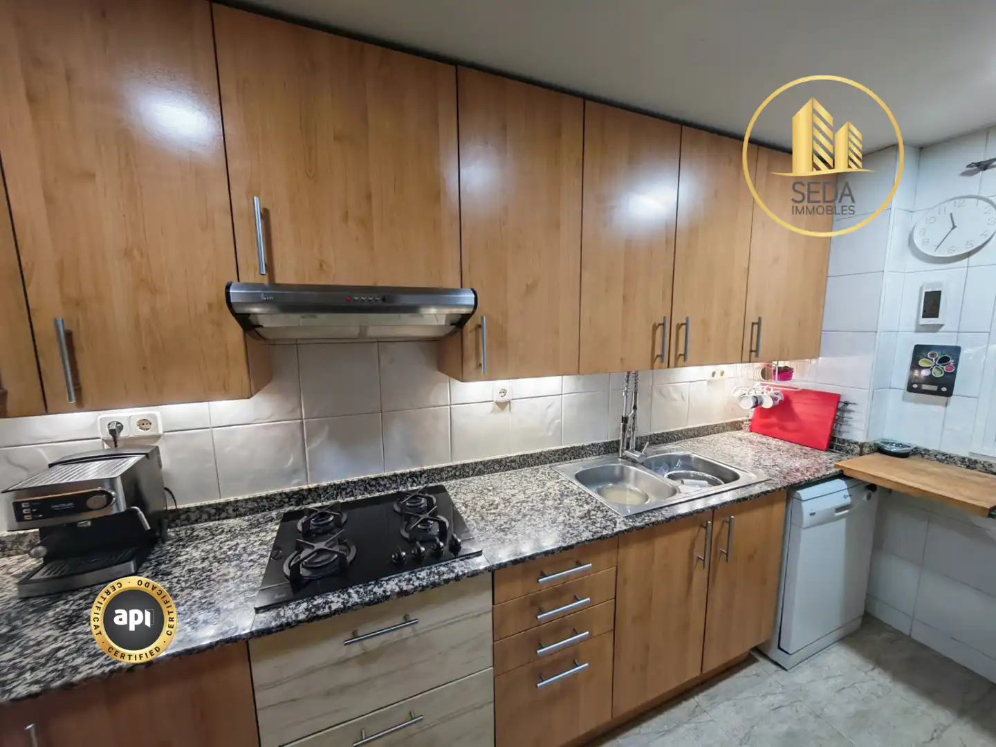 Cocina de Planta baja en venta en Sant Celoni con Aire acondicionado, Calefacción y Terraza