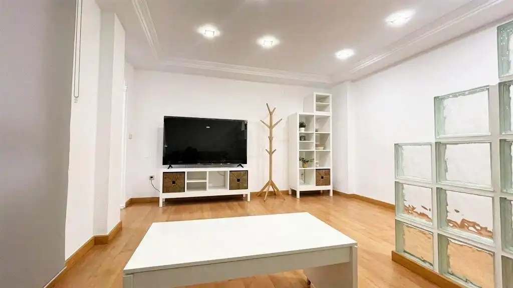 Sala de estar de Piso para compartir en Elche / Elx con Aire acondicionado y Amueblado