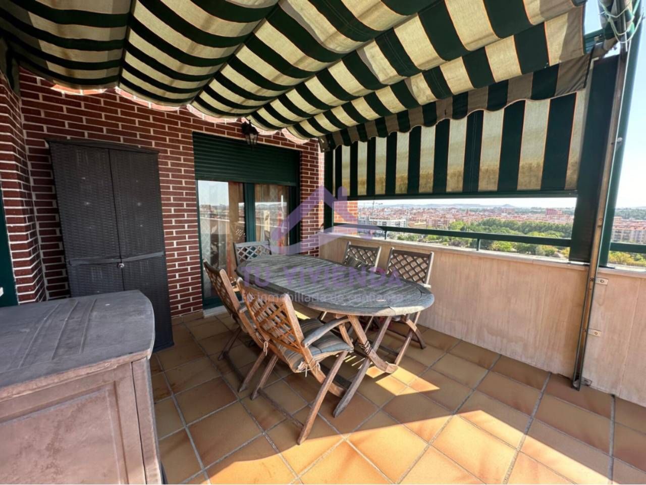 Terrace of Attic for sale in Valladolid Capital  with Heating, Parquet flooring and Terrace