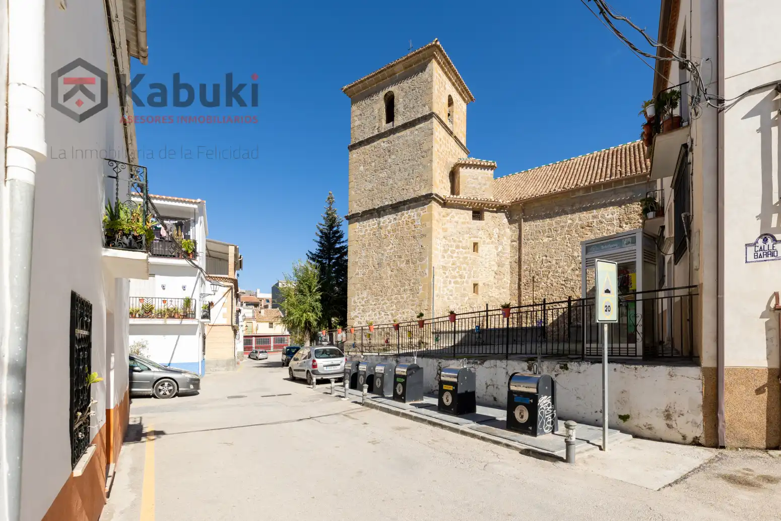Vista exterior de Casa adosada en venta en Beas de Granada con Terraza