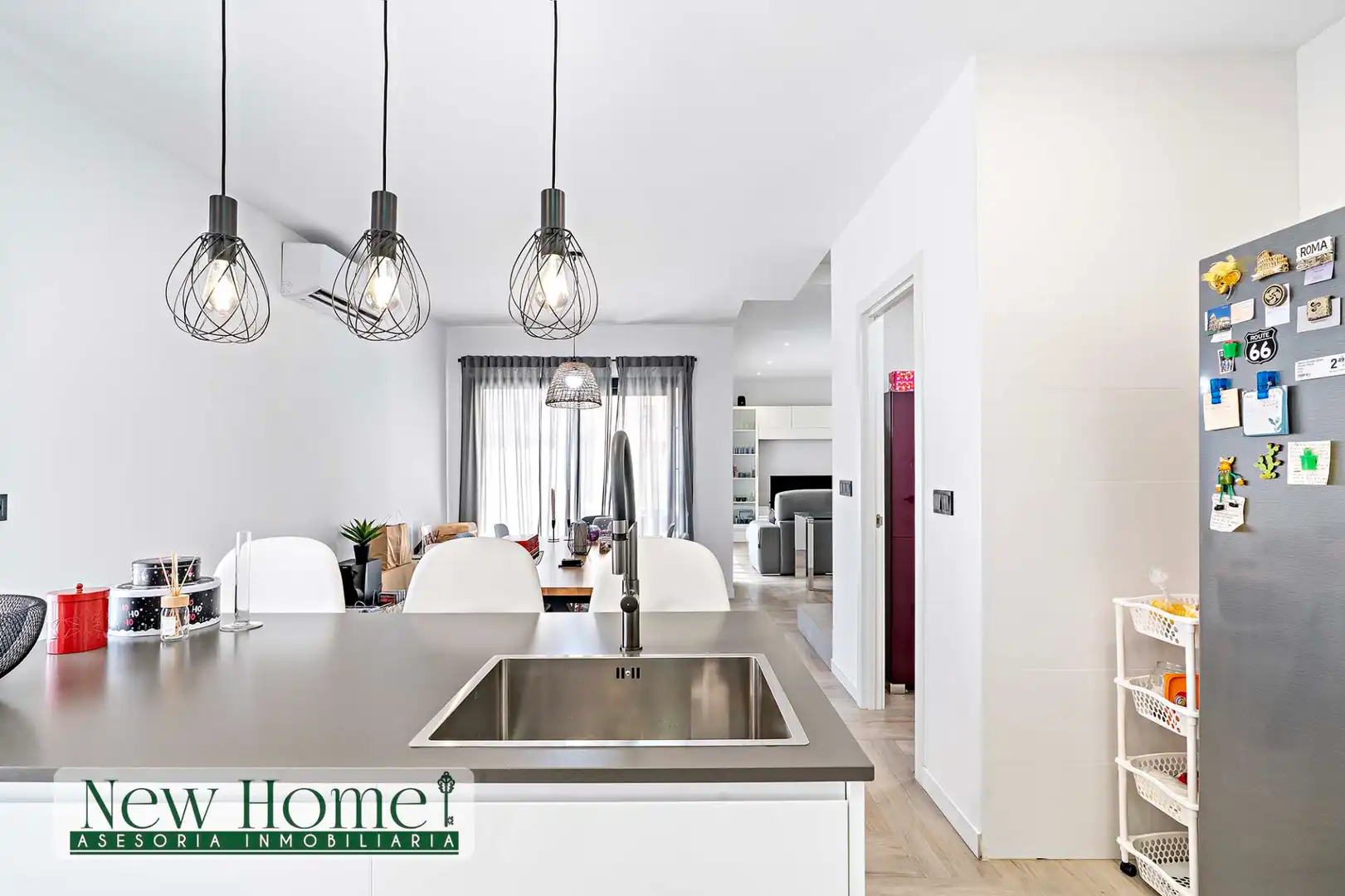 Kitchen of Houses for sale in Roquetas de Mar  with Private garden, Terrace and Furnished