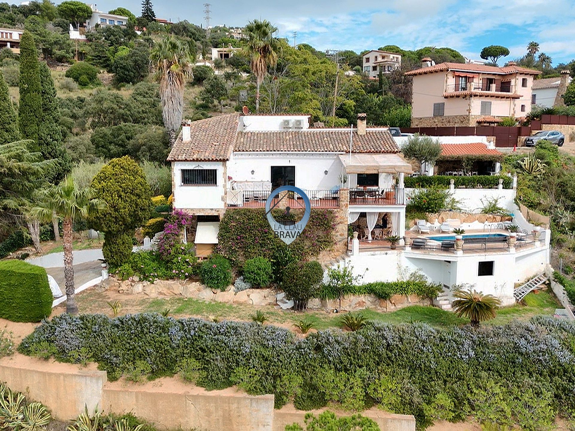 Exterior view of House or chalet for sale in Castell-Platja d'Aro  with Air Conditioner, Heating and Private garden