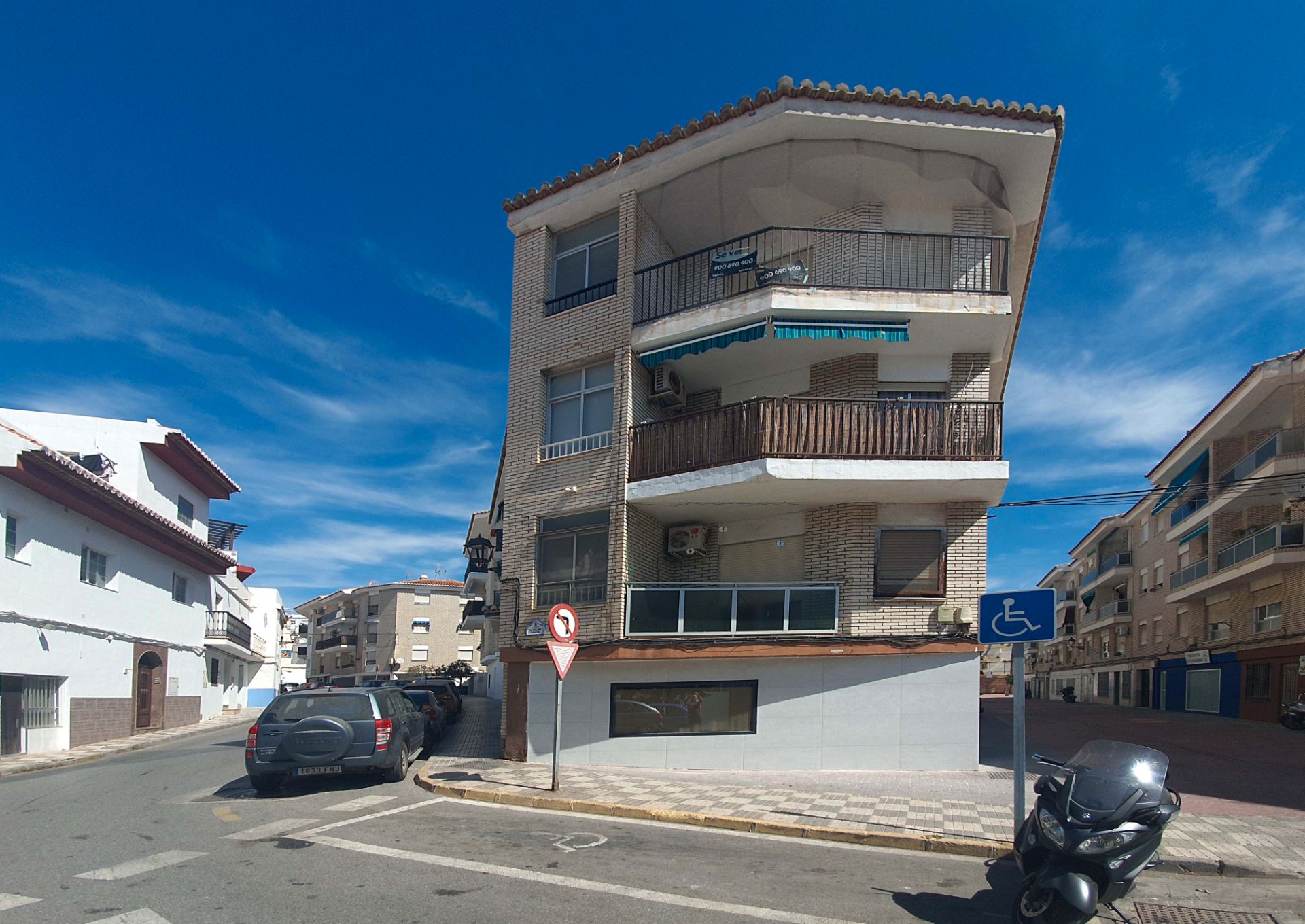 Vista exterior de Piso en venta en  Madrid Capital con Terraza
