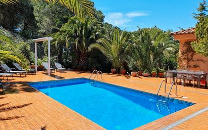 Swimming pool of House or chalet for sale in Lloret de Mar  with Air Conditioner, Heating and Private garden
