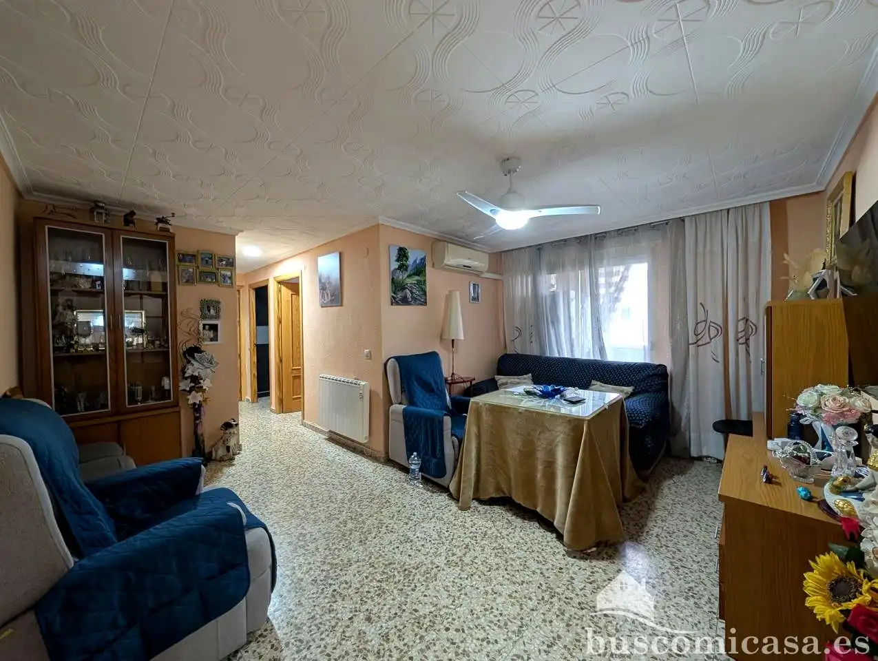 Sala d'estar de Pis en venda en Linares amb Aire condicionat, Traster i Balcó