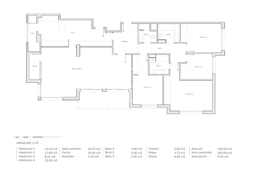 Flat for sale in Barcelona  with Air Conditioner, Heating and Terrace