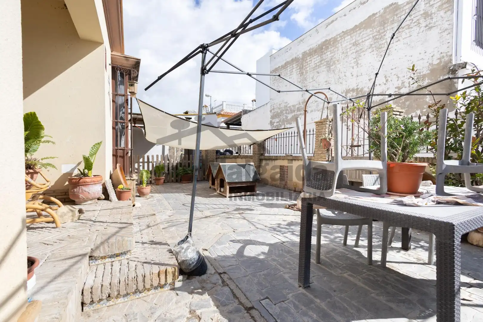 Terrace of Houses for sale in Sanlúcar de Barrameda  with Air Conditioner, Private garden and Terrace