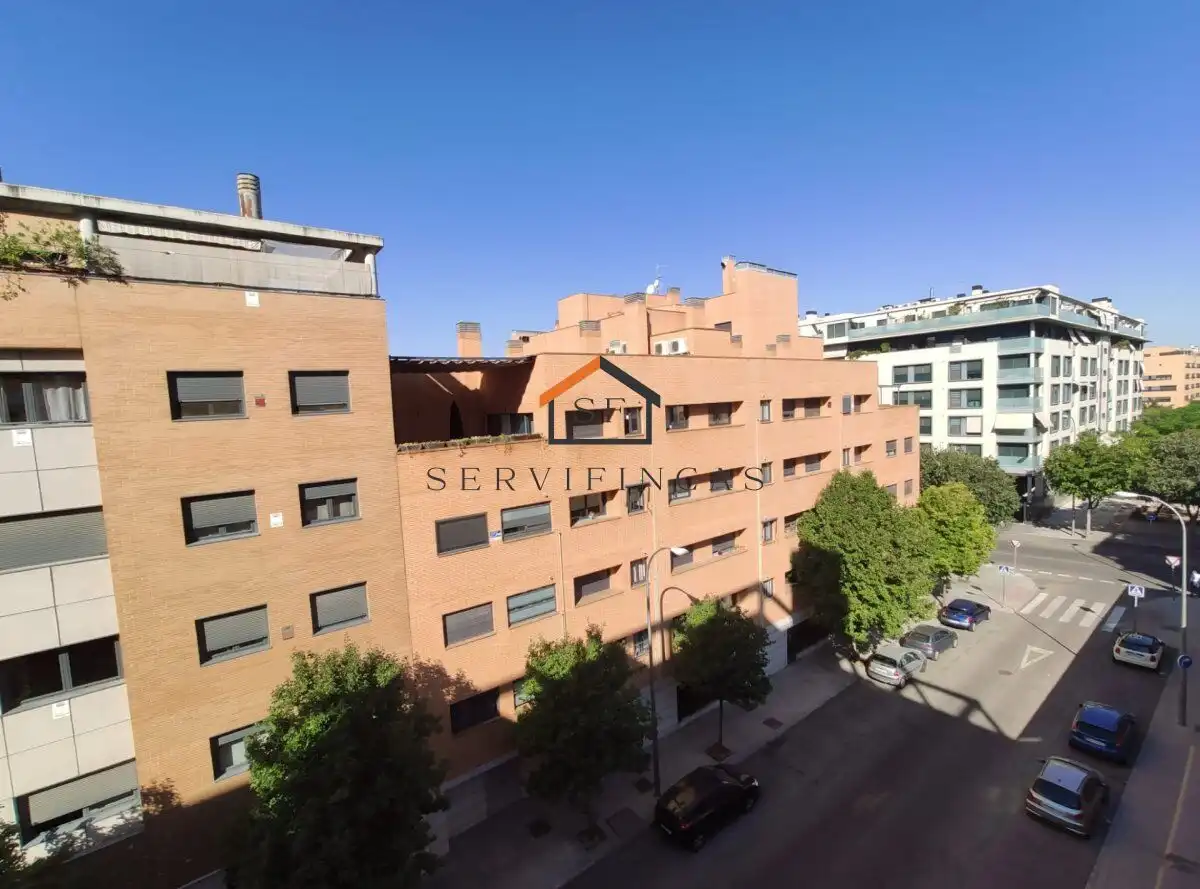 Exterior view of Flat for rent in Madrid  with Air Conditioner, Heating and Parquet flooring