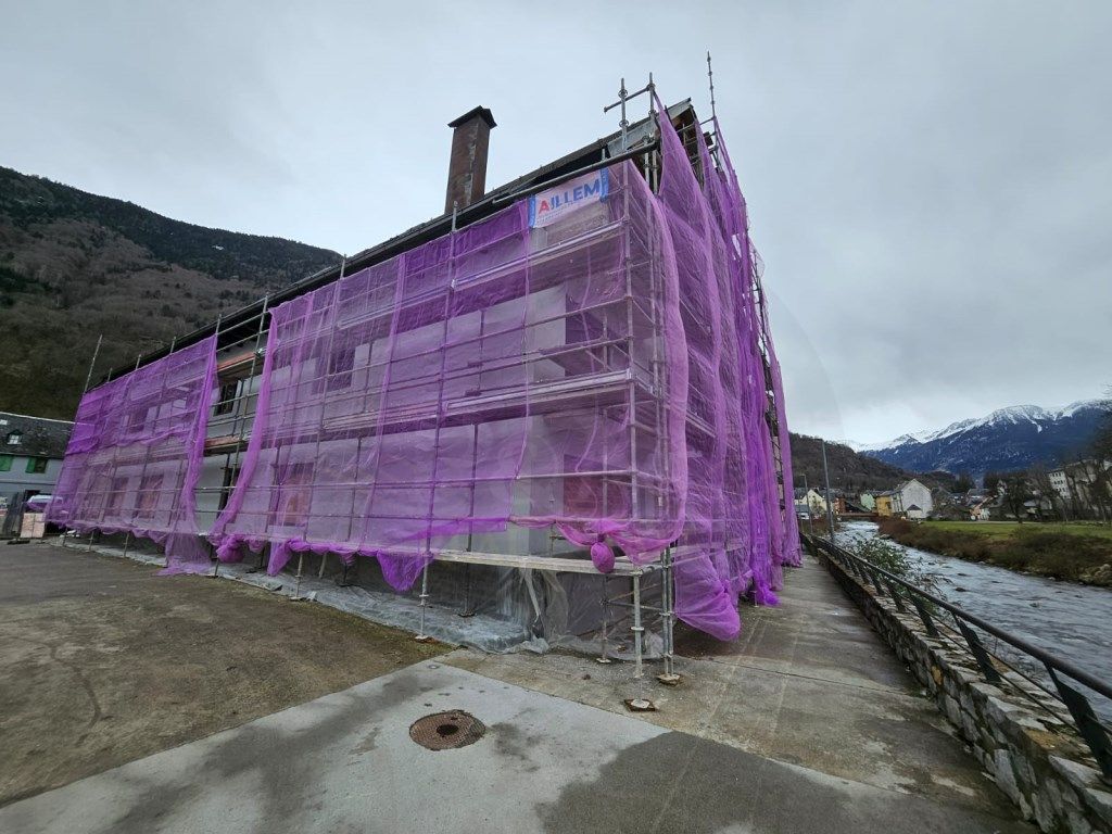 Exterior view of Flat for sale in Les