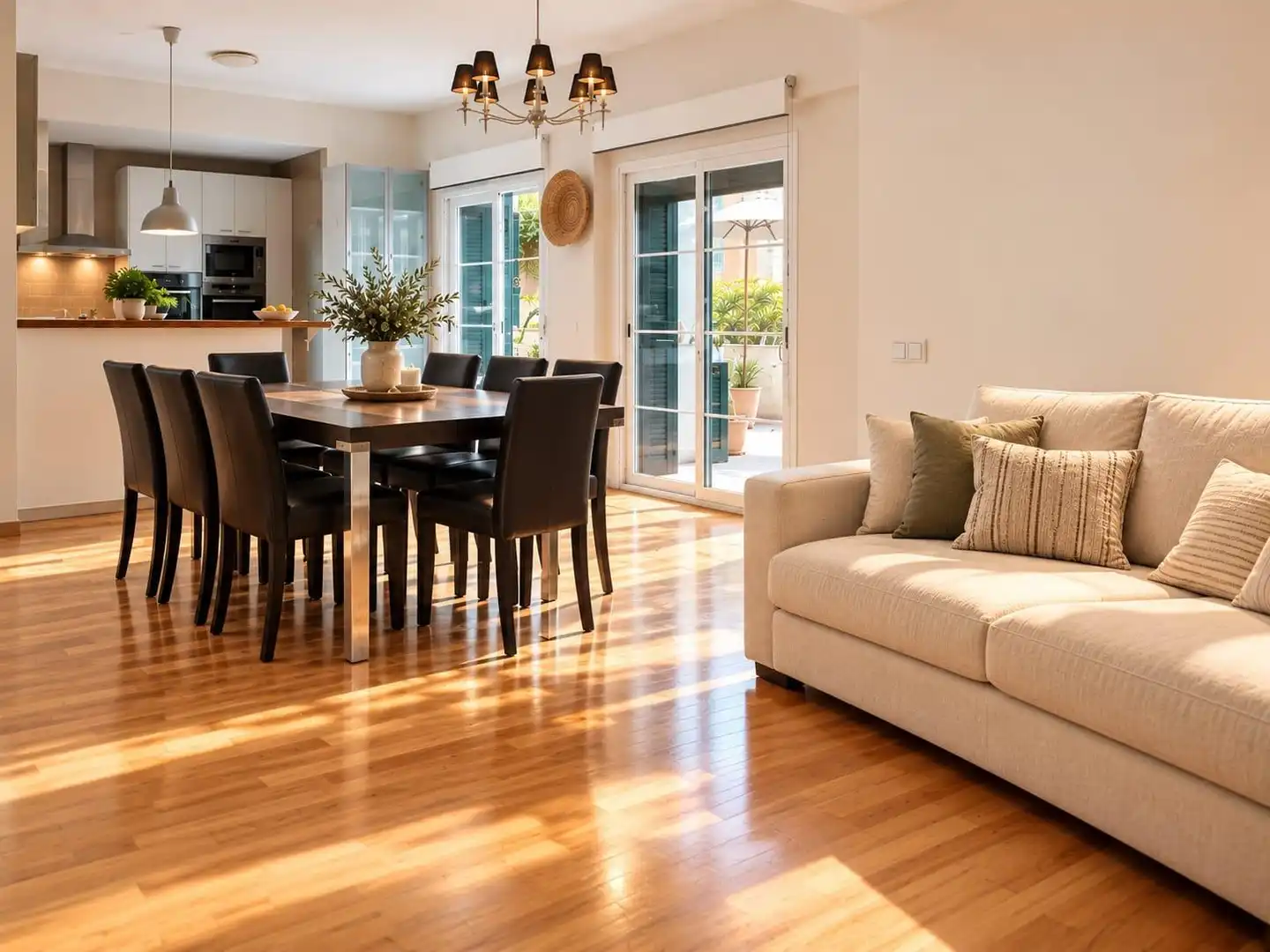 Sala d'estar de Apartament de lloguer en Ponent