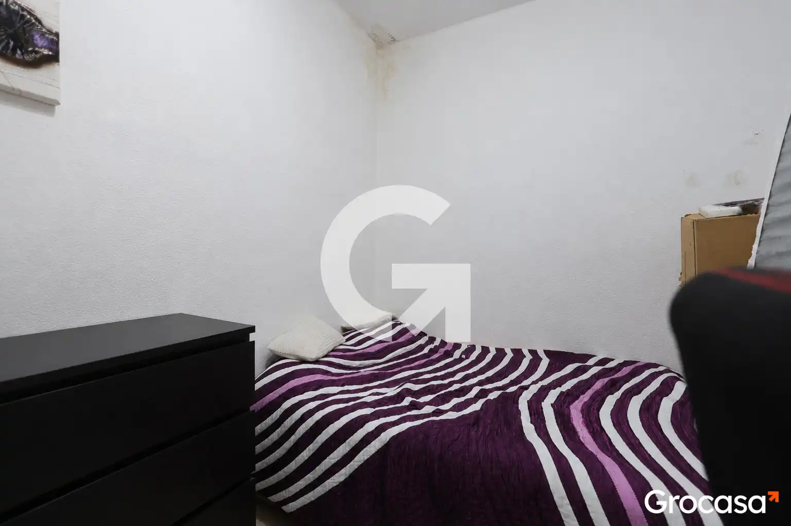 Bedroom of Flat for sale in Santa Coloma de Gramenet  with Air Conditioner, Heating and Furnished