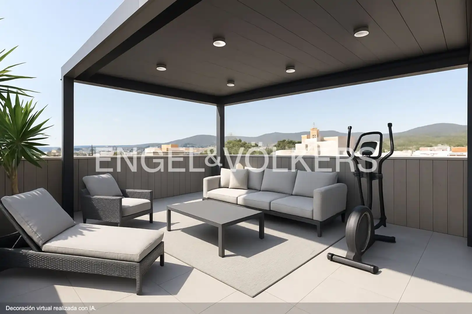 Terraza de Dúplex en venta en Castelldefels con Aire acondicionado, Calefacción y Parquet
