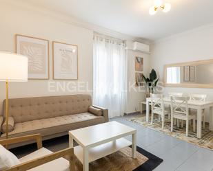 Sala d'estar de Apartament de lloguer en  Valencia Capital amb Aire condicionat