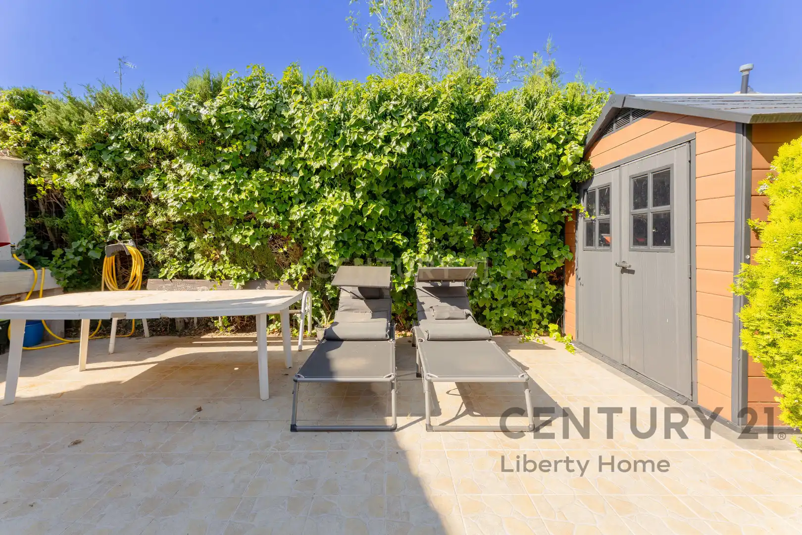 Terrassa de Casa o xalet en venda en Náquera amb Aire condicionat, Jardí privat i Traster