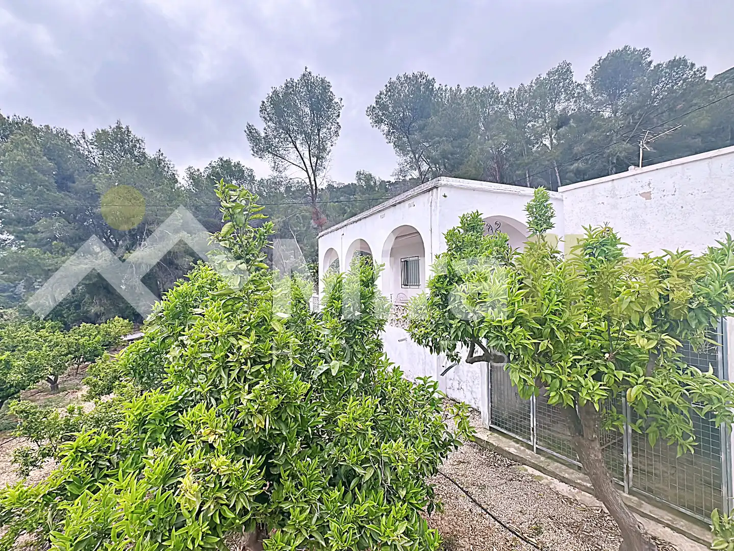 Jardín de Finca rústica en venta en Pego con Jardín privado, Terraza y Amueblado