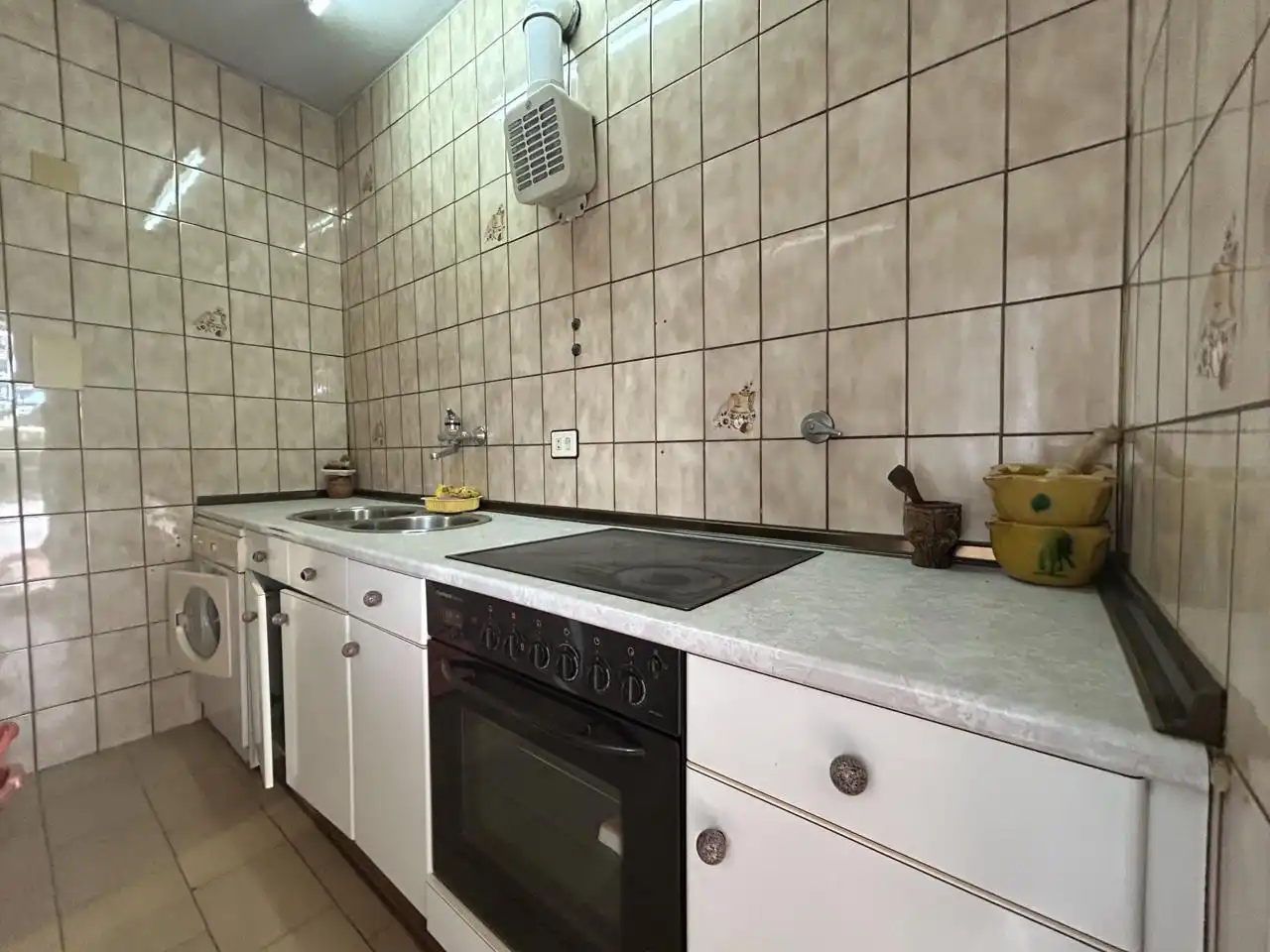 Cuina de Casa o xalet en venda en Ribaforada amb Calefacció i Traster