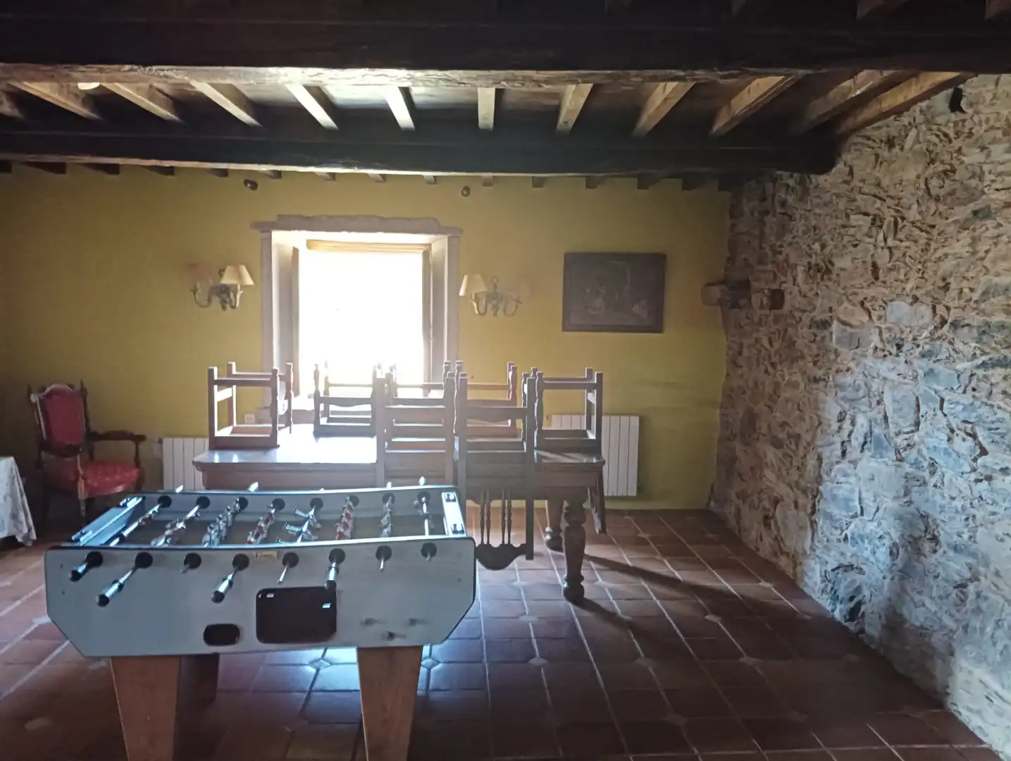 Esszimmer von Country house zum Verkauf in Arzúa mit Klimaanlage, Heizung und Privatgarten
