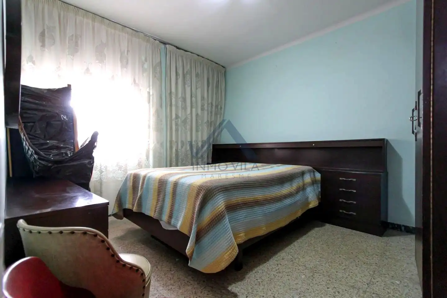 Bedroom of Flat for sale in Mataró  with Balcony
