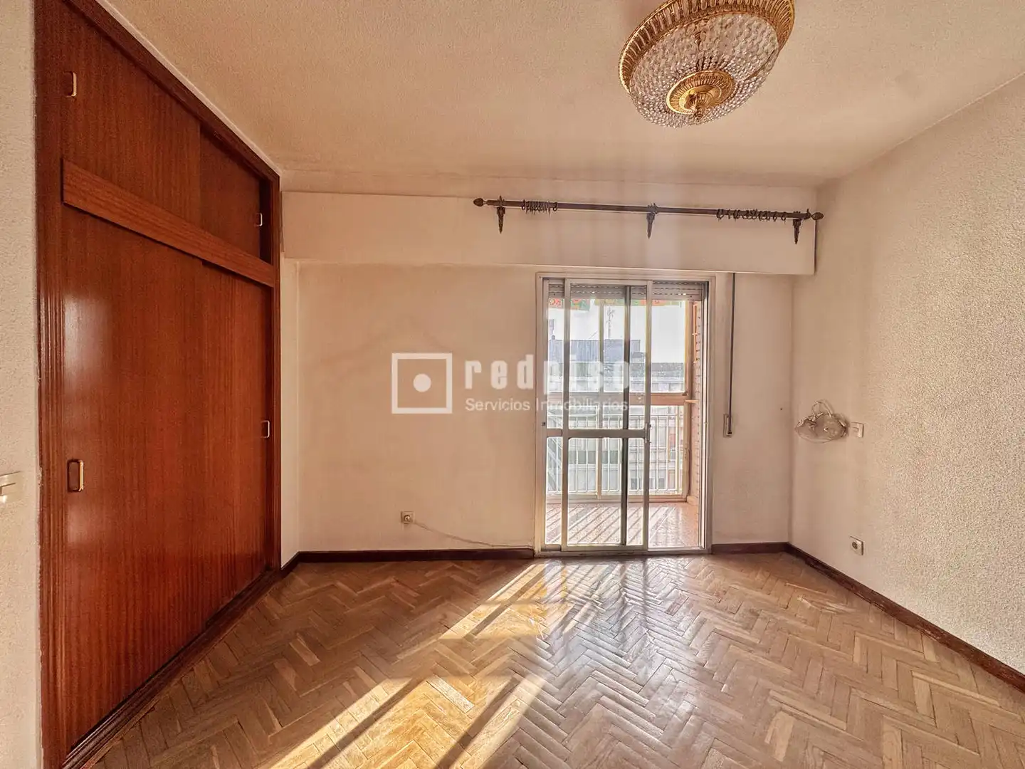 Bedroom of Flat for sale in Madrid  with Heating, Private garden and Terrace