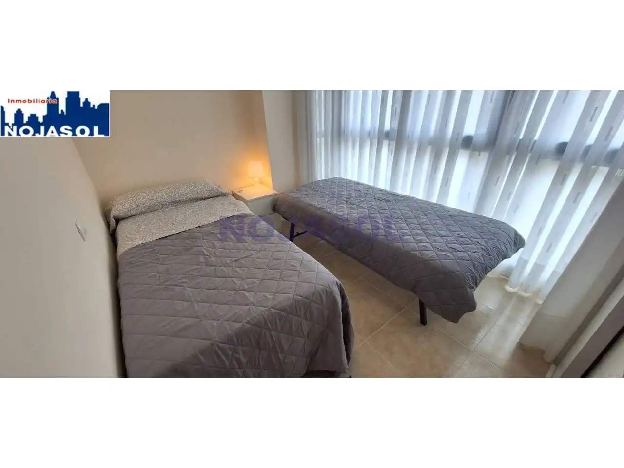 Bedroom of Flat for rent in Noja  with Heating, Terrace and Furnished