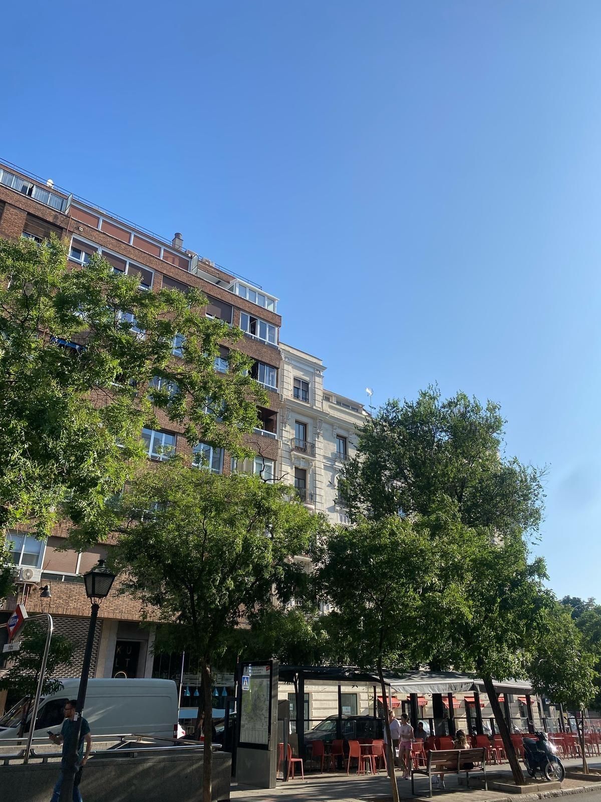 Exterior view of Flat for sale in  Madrid Capital  with Private garden, Terrace and Storage room