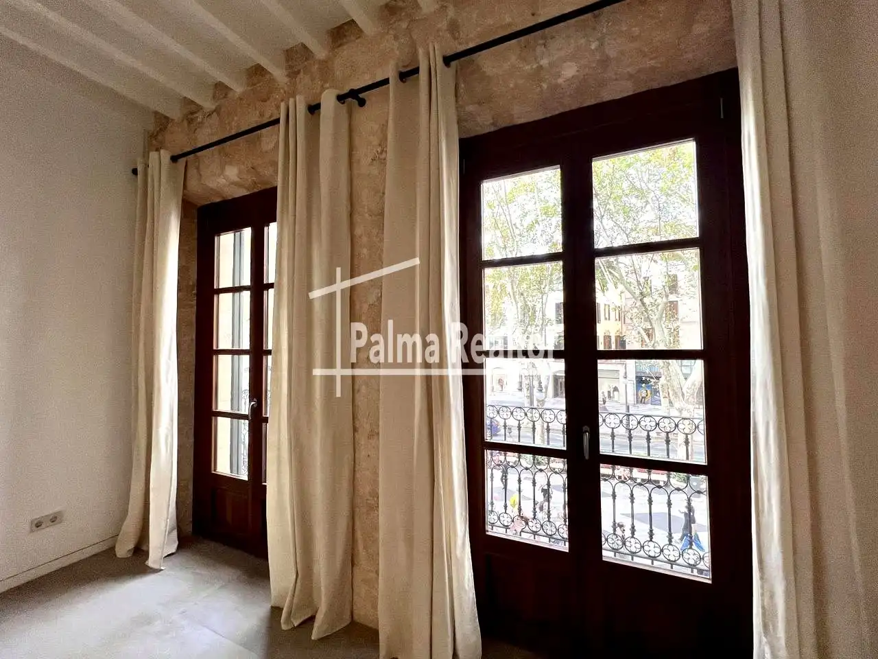 Vista exterior de Loft de alquiler en  Palma de Mallorca con Aire acondicionado y Parquet