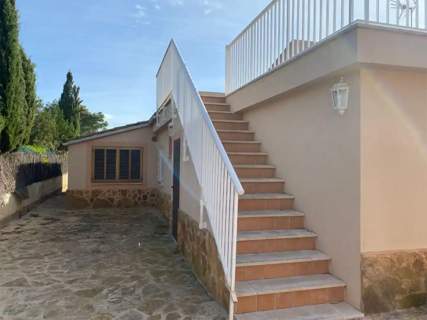 Vista exterior de Casa o xalet en venda en Llucmajor amb Aire condicionat, Piscina i Balcó