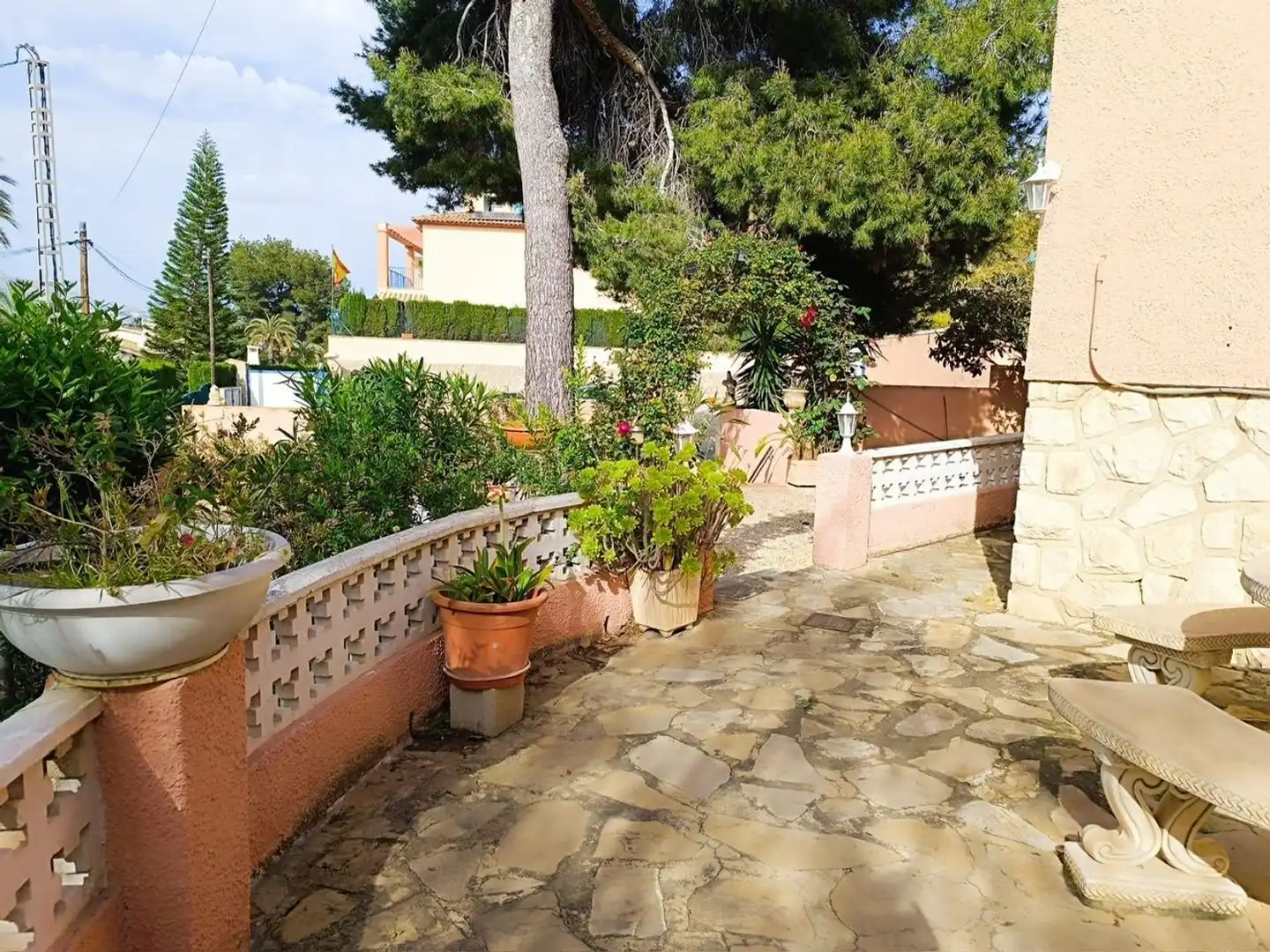 Garden of Houses for sale in L'Alfàs del Pi  with Air Conditioner, Private garden and Terrace