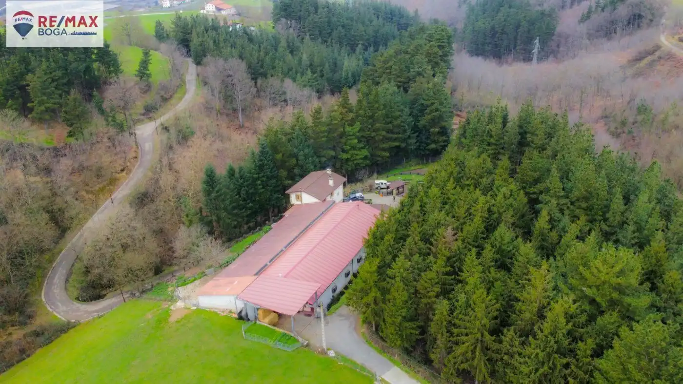Vista exterior de Casa o chalet en venta en Olaberria con Calefacción, Jardín privado y Terraza